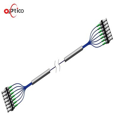 4C MCF Multicore Fiber Fanouts Sengl