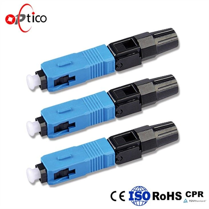 Cysylltydd Cyflym Optegol SC UPC